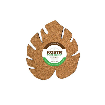  Kostr™ Double‑Sided Leaf‑Shaped Plant Coasters | Eco‑Friendly Home Decor