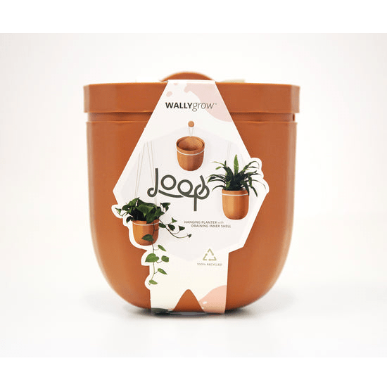  Leak-Free Hanging Planter In Terra Cotta – Modern 360° Drainage Indoor Pot