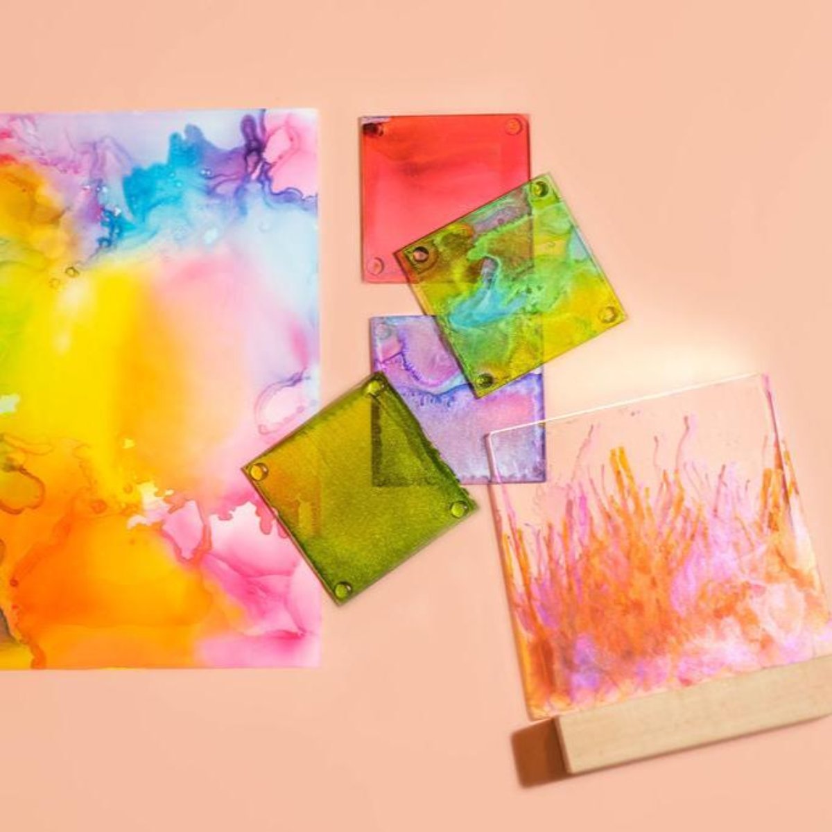  LED Light Frame Alcohol Ink Kit