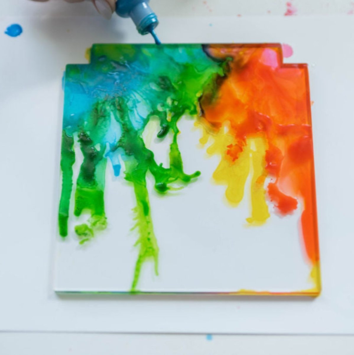  LED Light Frame Alcohol Ink Kit