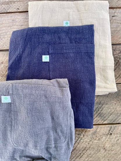  Linen Apron – French Style Crossback Apron For Home, Shop, And Garden