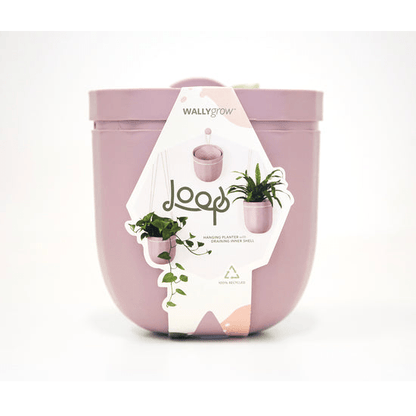  Loop Hanging Planter – Lavender (Self-Watering, Leak-Proof Design)