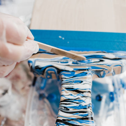  Marbled Resin Wood Board