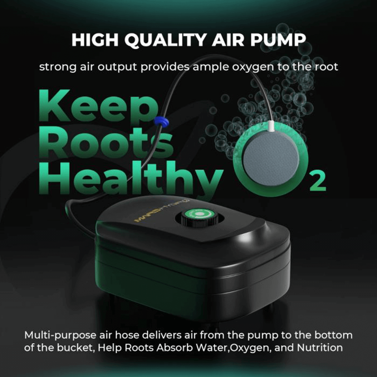  Mars Hydro 5-Gallon Deep Water Culture Hydroponic System Kit With 2 Buckets