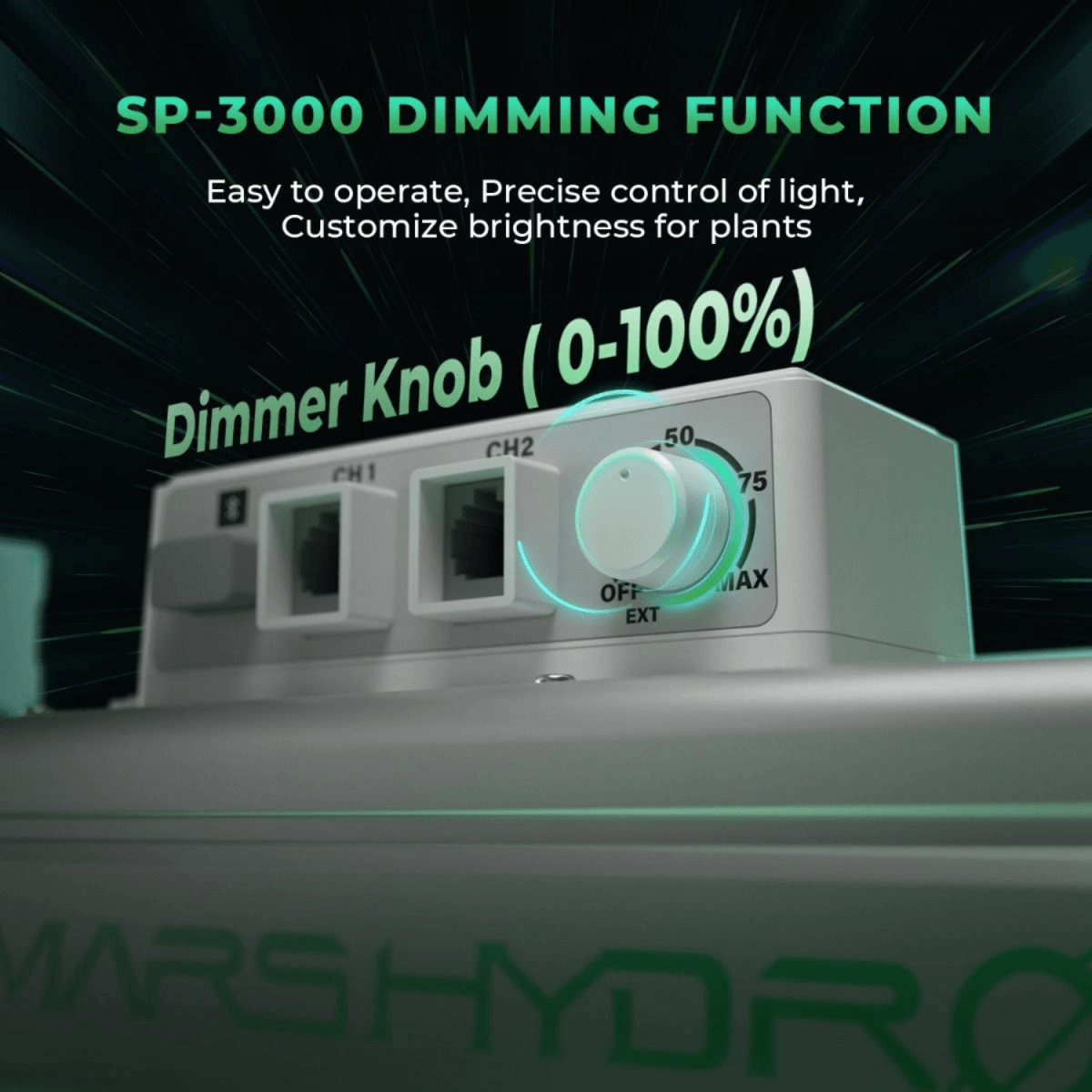  Mars Hydro SP 3000 300W Samsung LM301B LED Grow Light