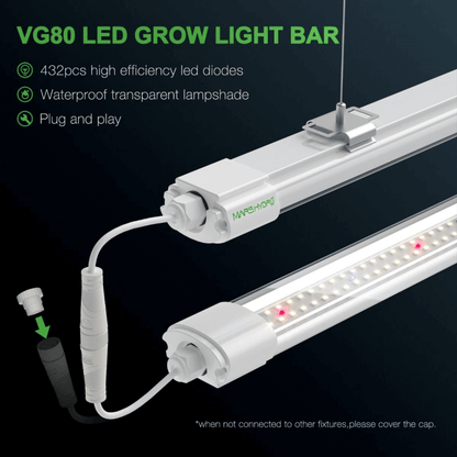  Mars Hydro VG80 80W LED Grow Light