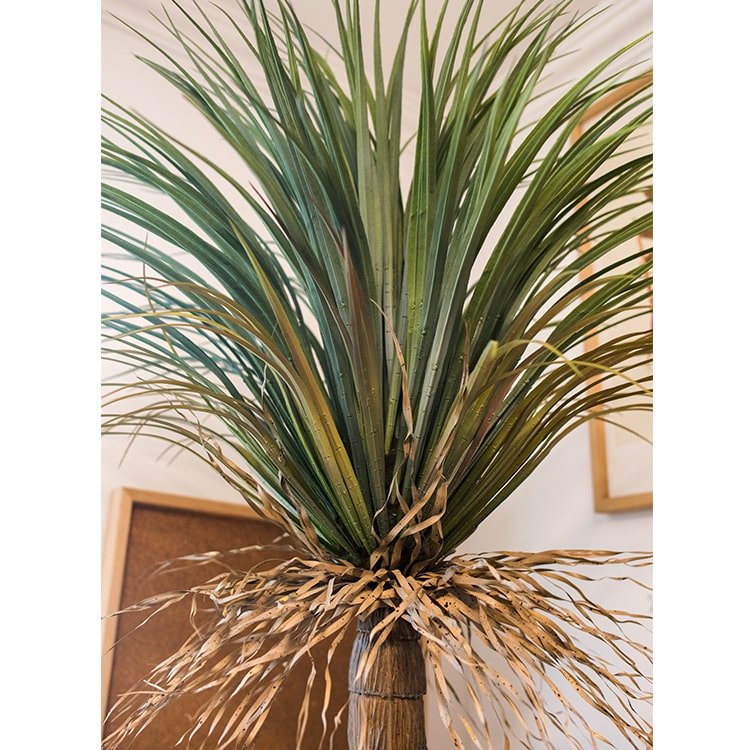  Moroccan Artificial Palm Tree In Pot | Handmade Silk Palm Tree For Indoor Decor