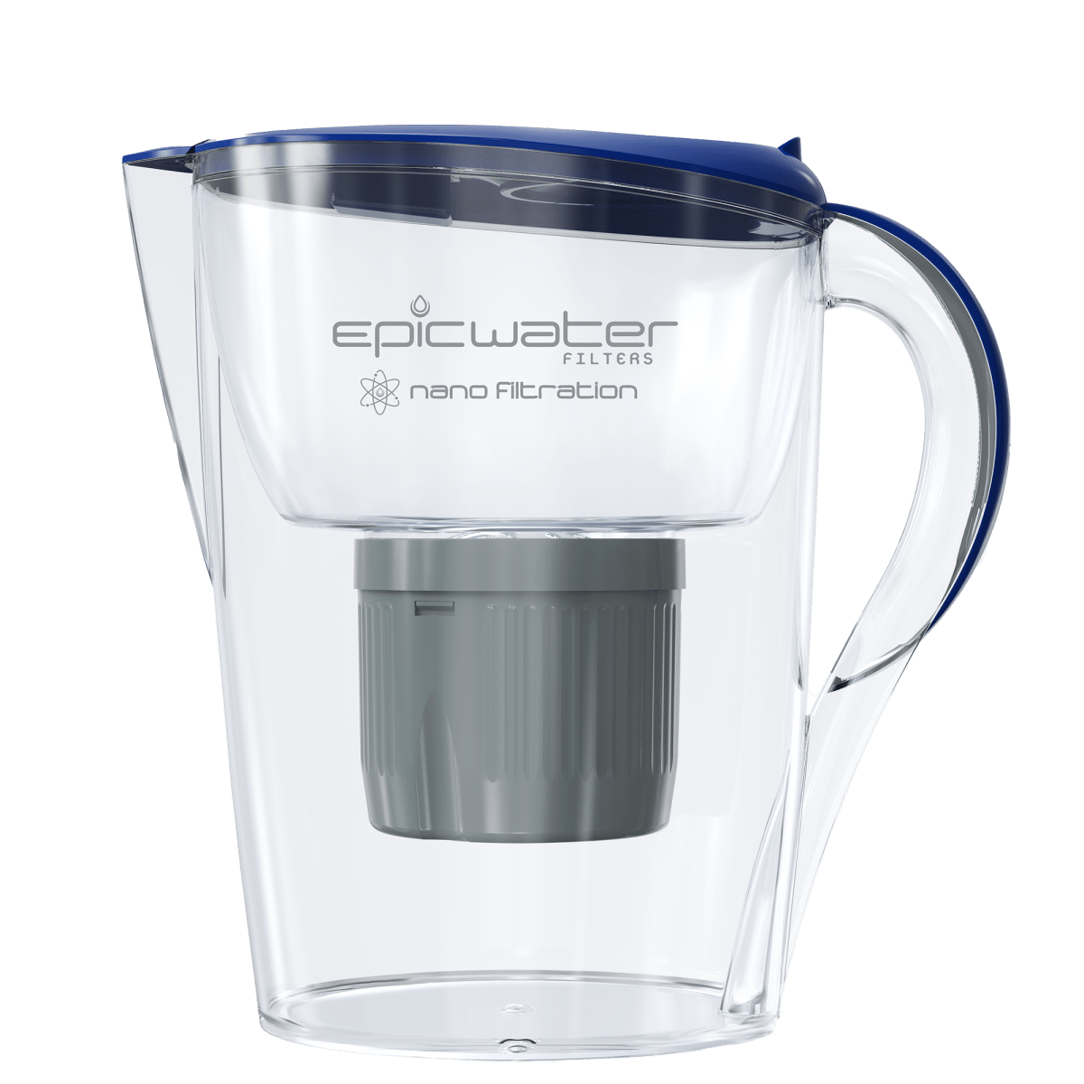  Nano Pitcher | Advanced Filtration Removes Bacteria & PFAS