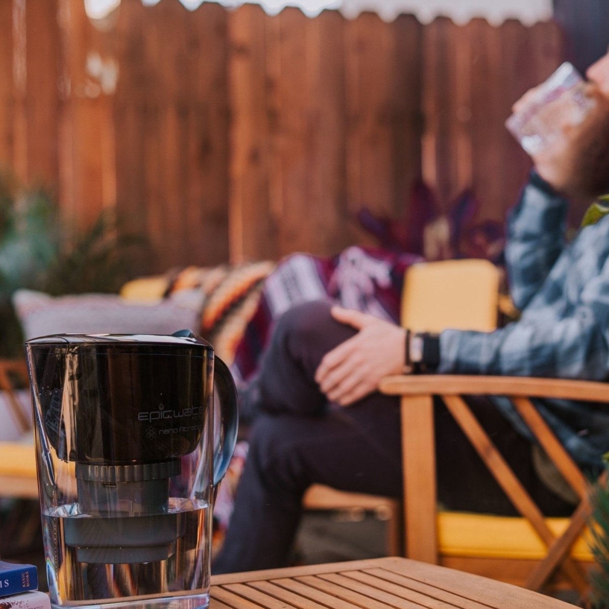  Nano Pitcher | Advanced Filtration Removes Bacteria & PFAS