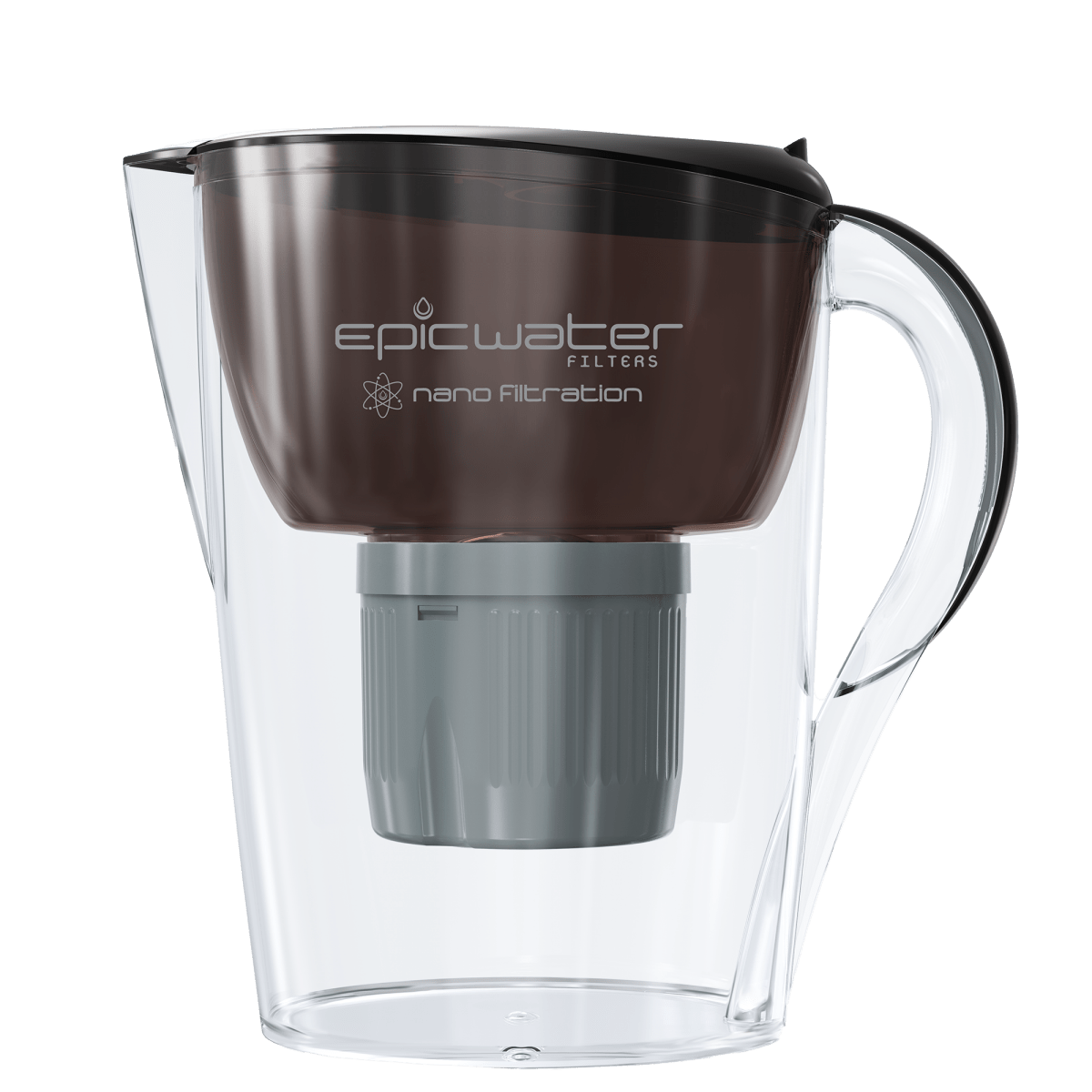  Nano Pitcher | Advanced Filtration Removes Bacteria & PFAS