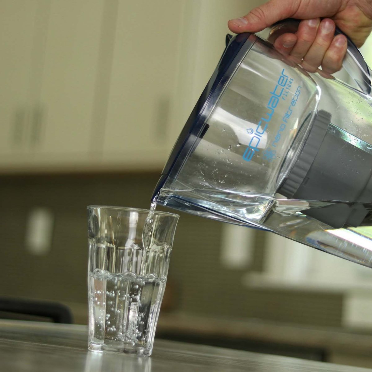  Nano Pitcher | Advanced Filtration Removes Bacteria & PFAS
