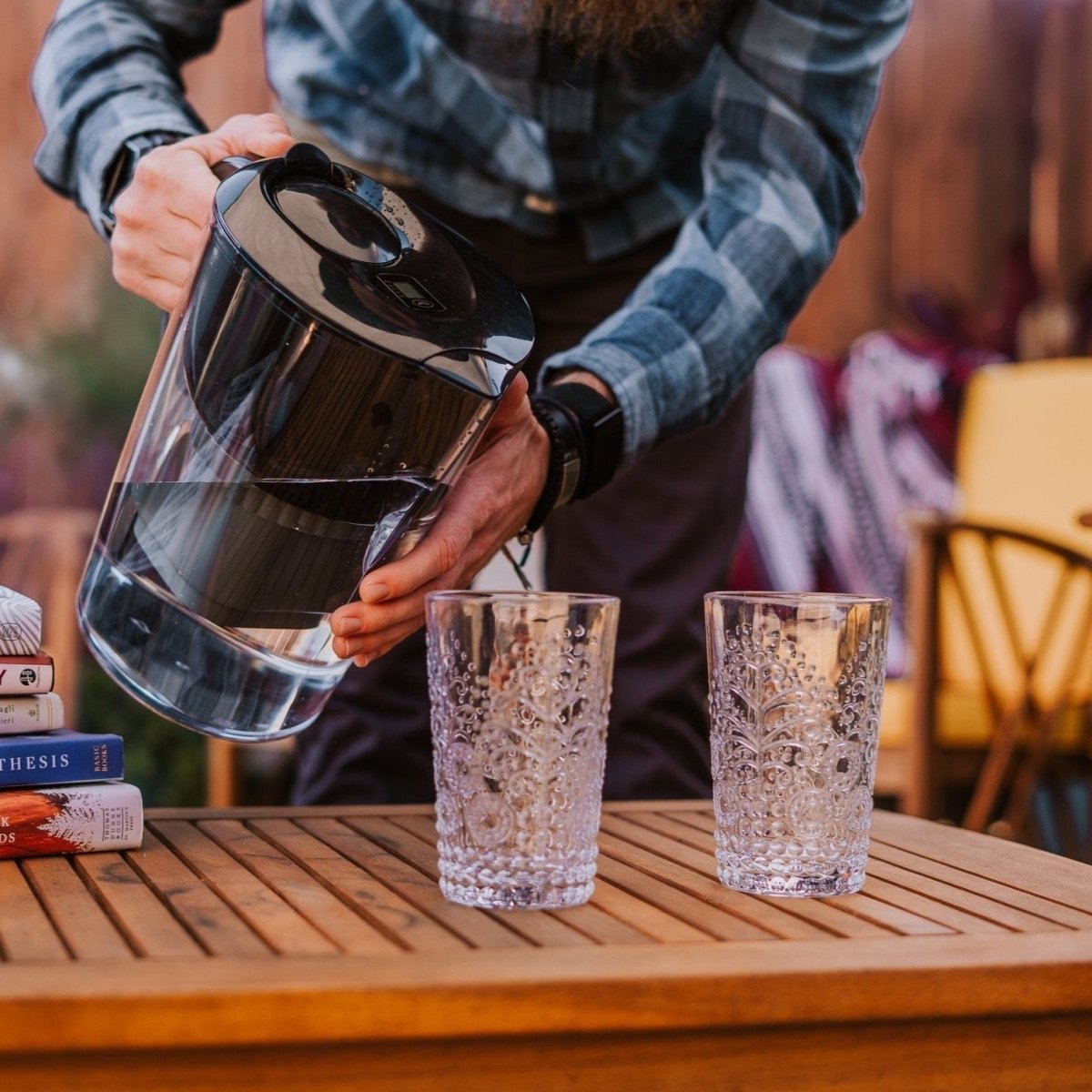  Nano Pitcher | Advanced Filtration Removes Bacteria & PFAS