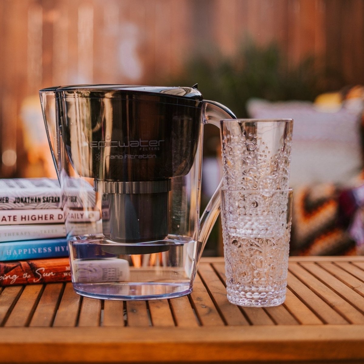  Nano Pitcher | Advanced Filtration Removes Bacteria & PFAS