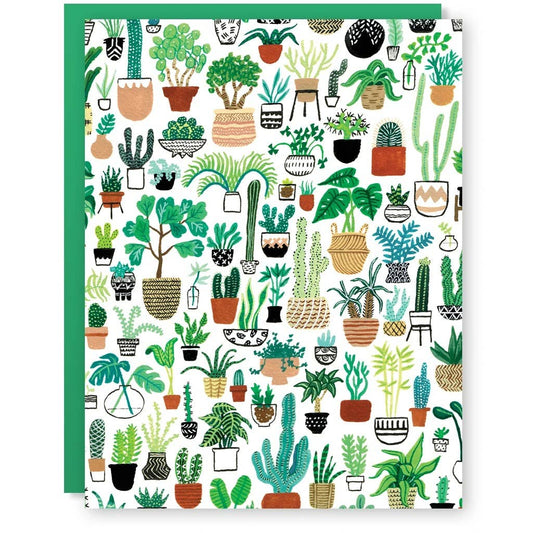  Plant Party Birthday Card