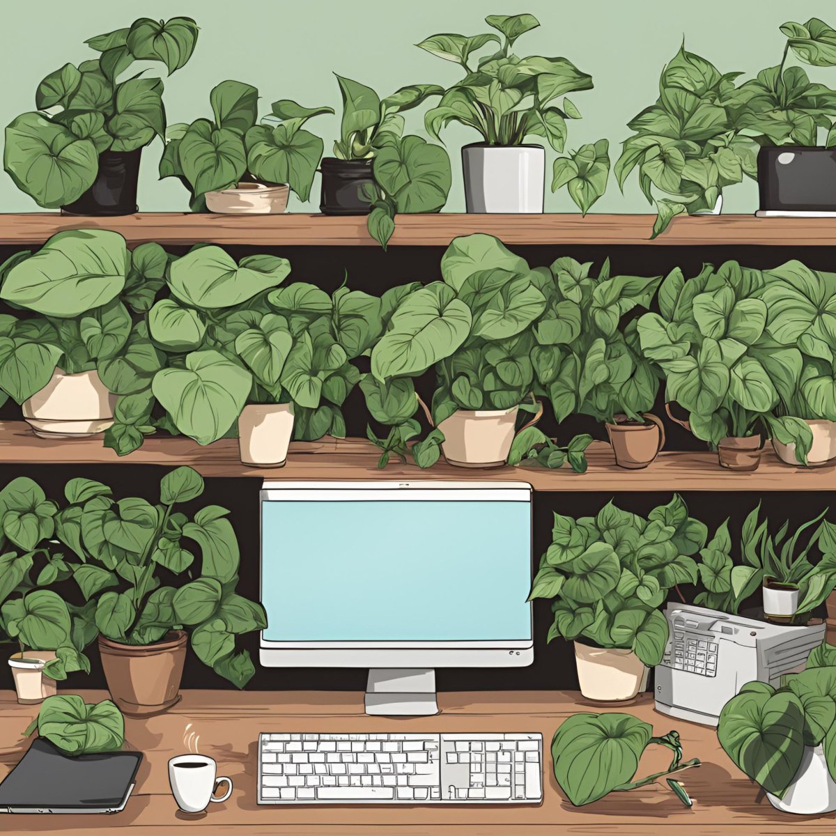  Pothos Subscription – Monthly Greenery Delivered