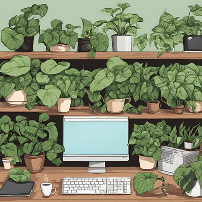  Pothos Subscription – Monthly Greenery Delivered