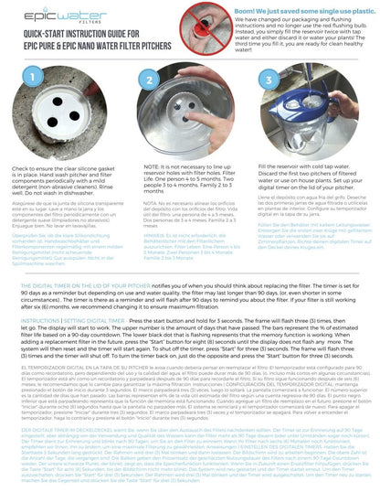  Pure Replacement Filter | Removes Fluoride & PFAS