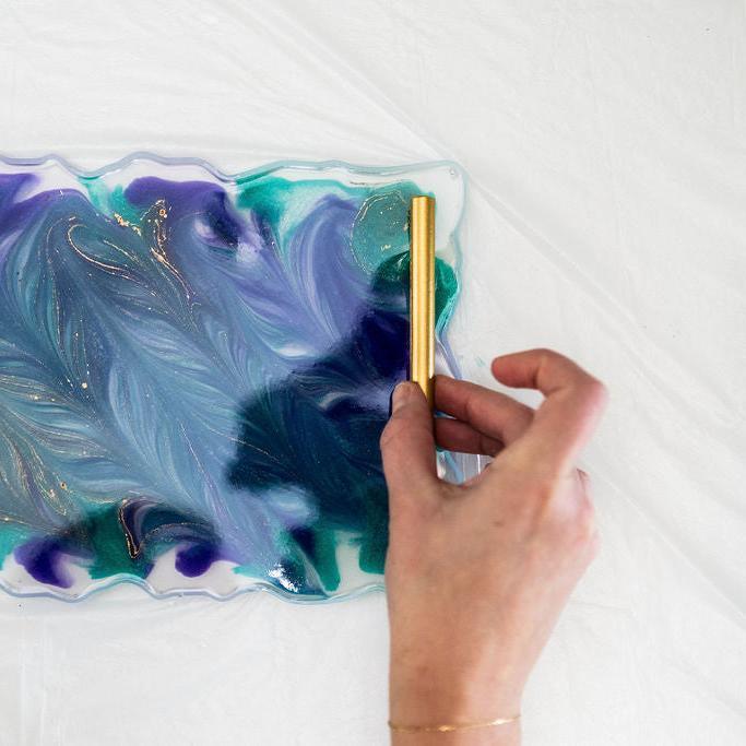  Resin Serving Tray Kit