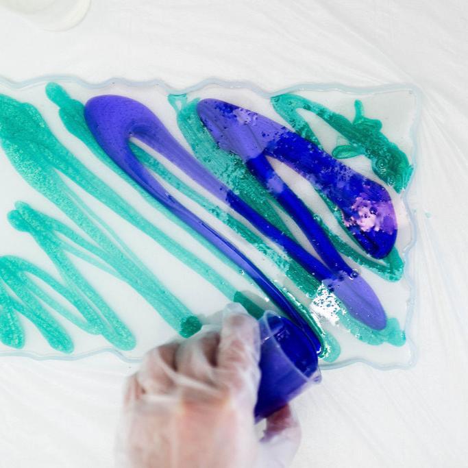  Resin Serving Tray Kit