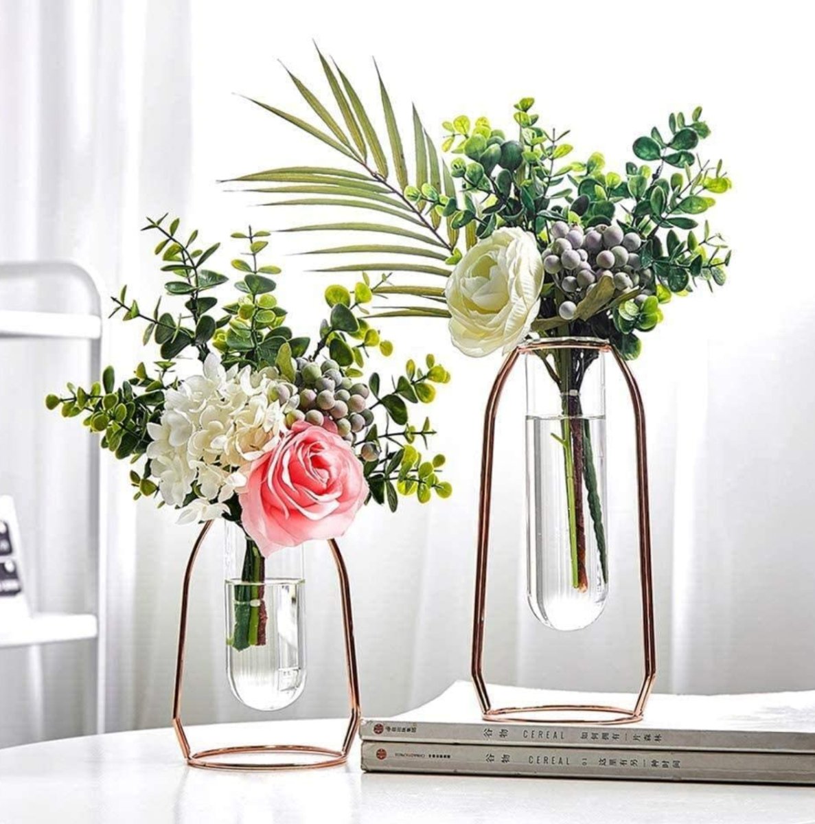  Rose Gold Propagation Station & Vase