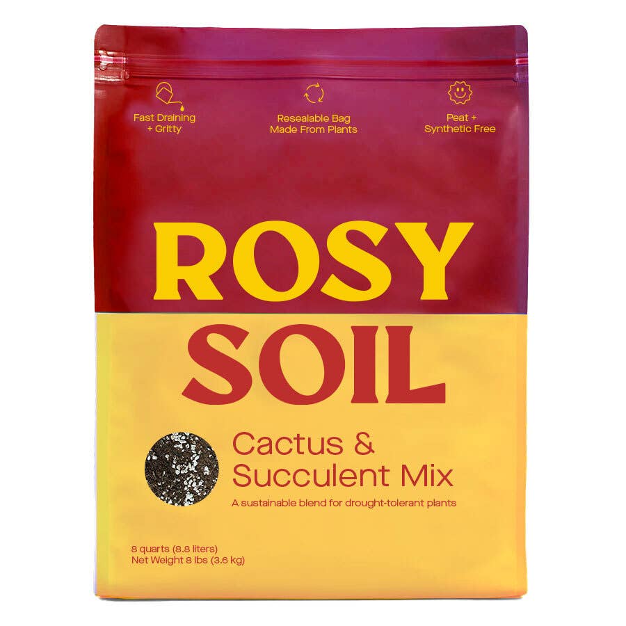  Rosy Soil- Organic Cactus & Succulent Mix 4qt