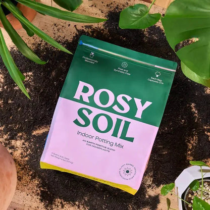  Rosy Soil Organic Indoor Potting Mix- Houseplant 8qt.