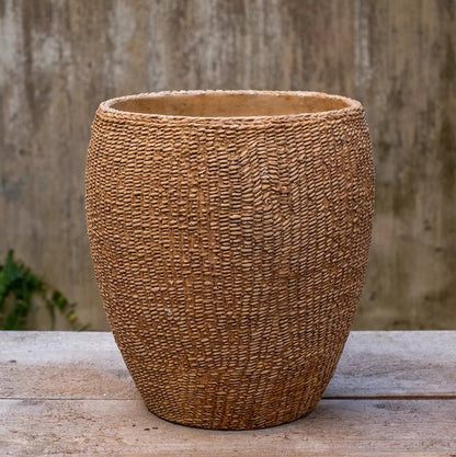  Seagrass Style Cement Planter