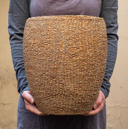  Seagrass Style Cement Planter