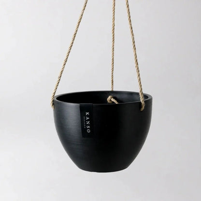  8 Inch Signature Stone Hanging Planter Pot