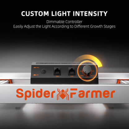  Spider Farmer G3000 300W Dimmable Full Spectrum LED Grow Light | High-Yield Solution