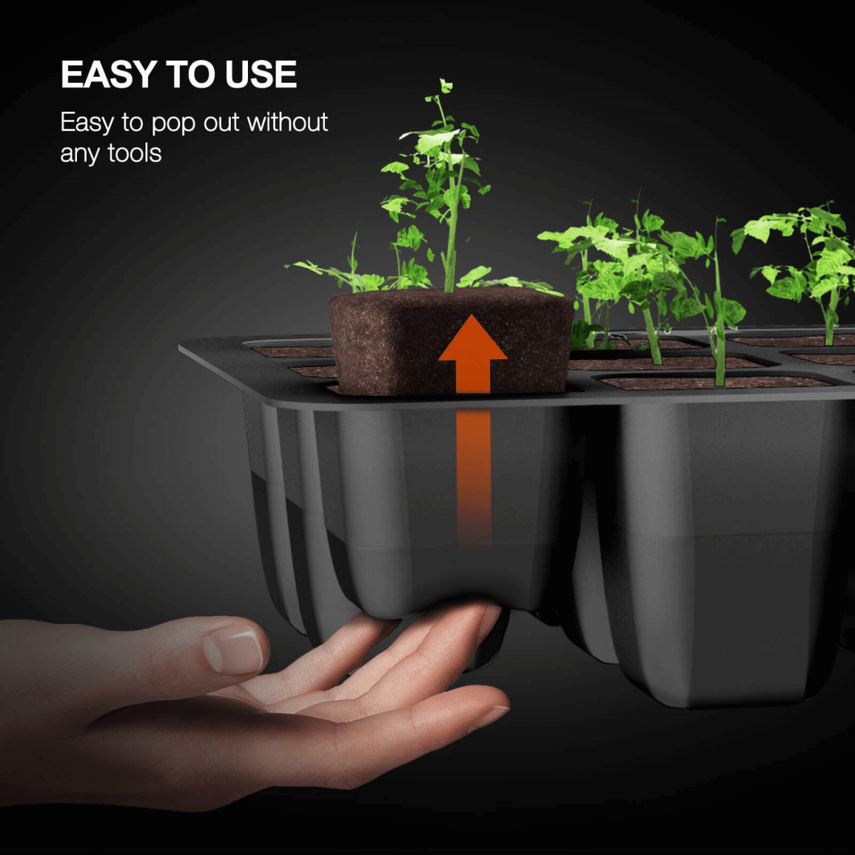  Spider Farmer Seed Starting Trays (4-Pack) | 12-Cell Trays With Domes For Optimal Germination