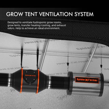  Spider Farmer SF2000 Grow Tent Kit With Inline Fan And Controller