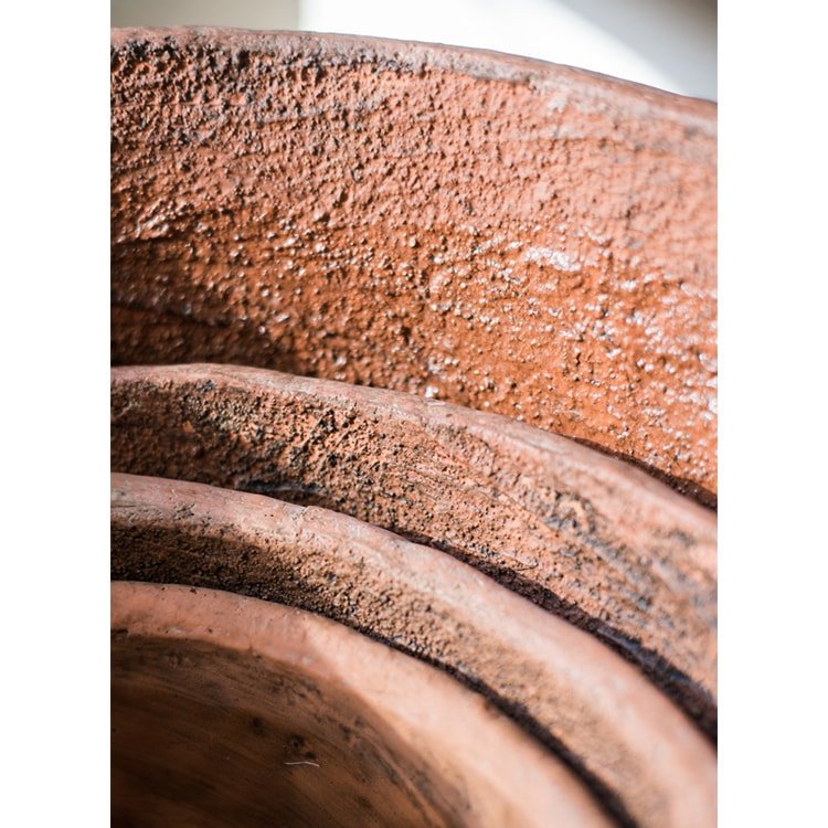  Terracotta & Concrete Planter Pot