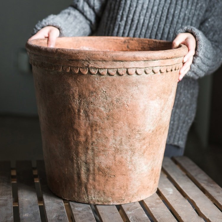  Terracotta & Concrete Planter Pot
