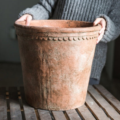  Terracotta & Concrete Planter Pot