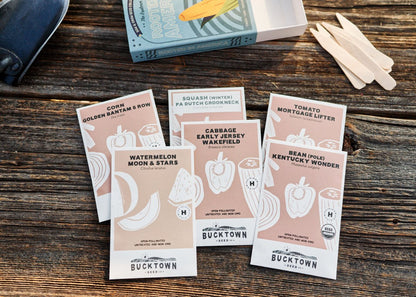  The Explorer: Rooted In America Heirloom Seed Collection – 6 Historic Varieties