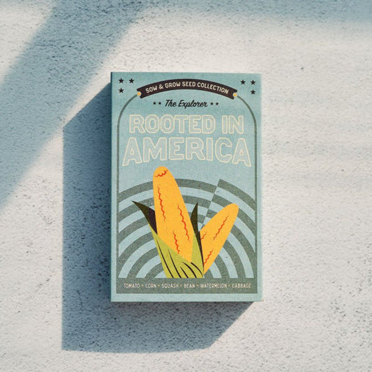  The Explorer: Rooted In America Heirloom Seed Collection – 6 Historic Varieties