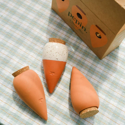  Trio Mini Ollas - The Iconics | Self-Watering Terracotta Plant Irrigators