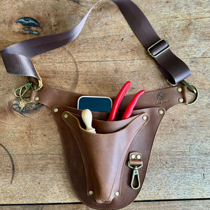  Ultimate Leather Garden Tool Belt & Holder