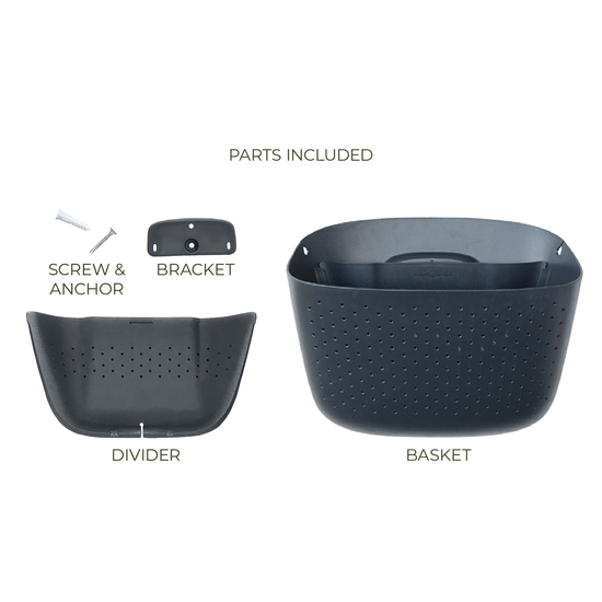  WallyGrow Eco Wall Planter – Charcoal Vertical Garden Planter