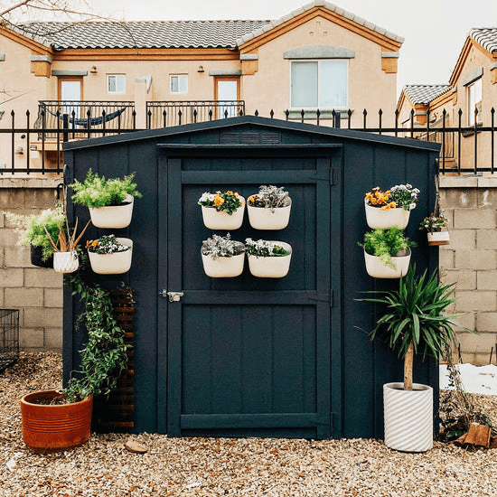  WallyGrow Eco Wall Planter – Oat Vertical Garden Planter For Modern Indoor Spaces