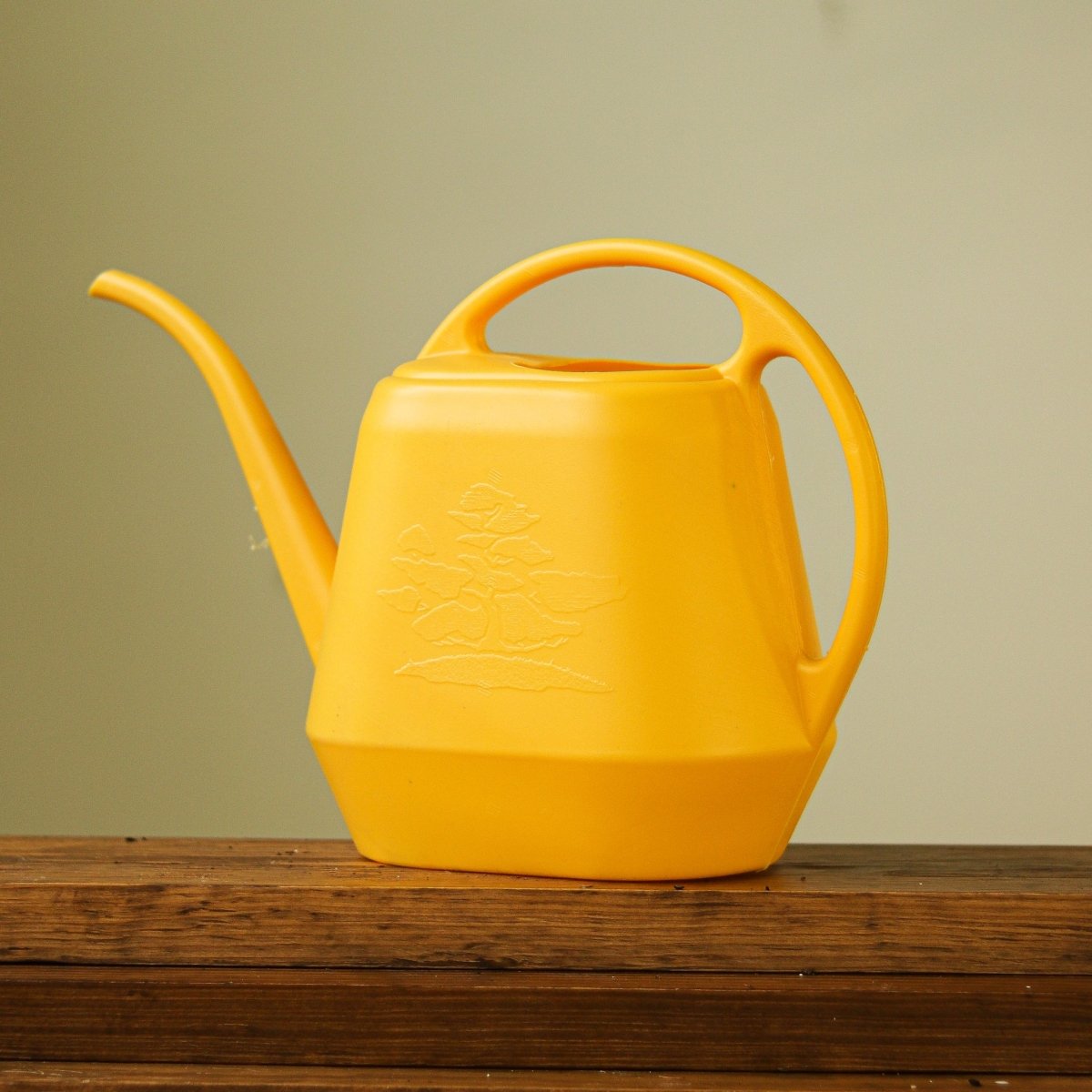  Watering Can Aqua Rite 1.2 Gal. (144 Oz) Earthy Yellow