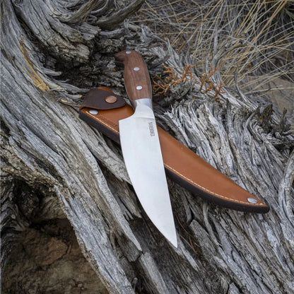 Barebones Wilderness Chef Knife With Sheath