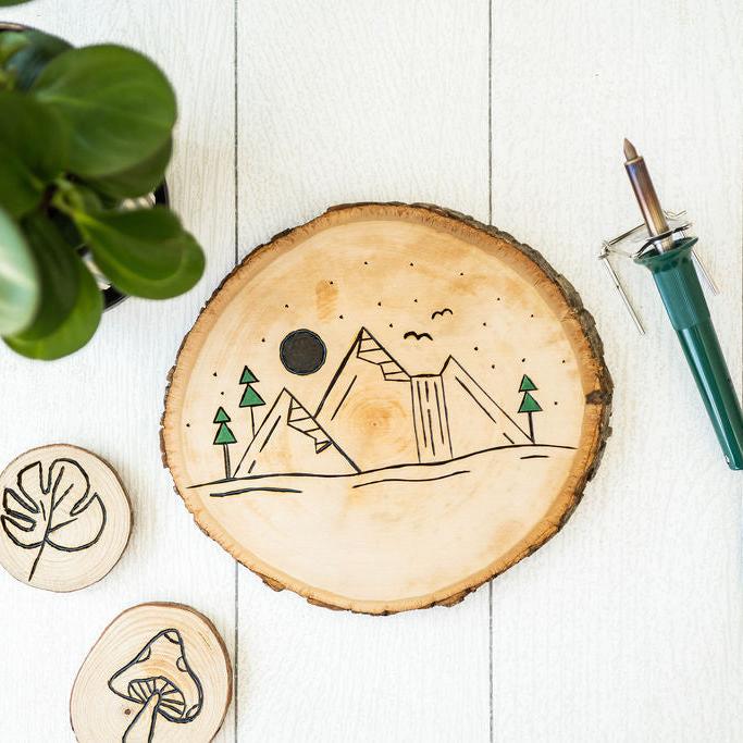  Wood Burning Kit | DIY Pyrography Craft Kit