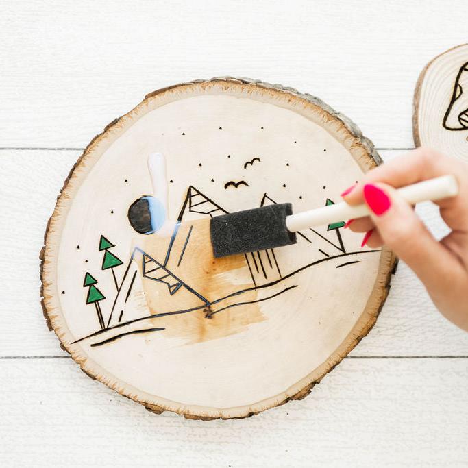  Wood Burning Kit | DIY Pyrography Craft Kit