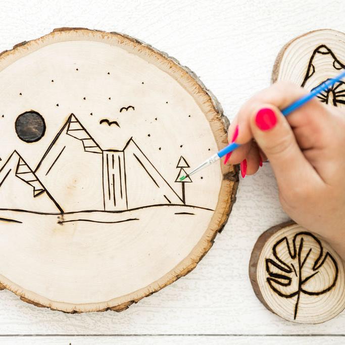  Wood Burning Kit | DIY Pyrography Craft Kit