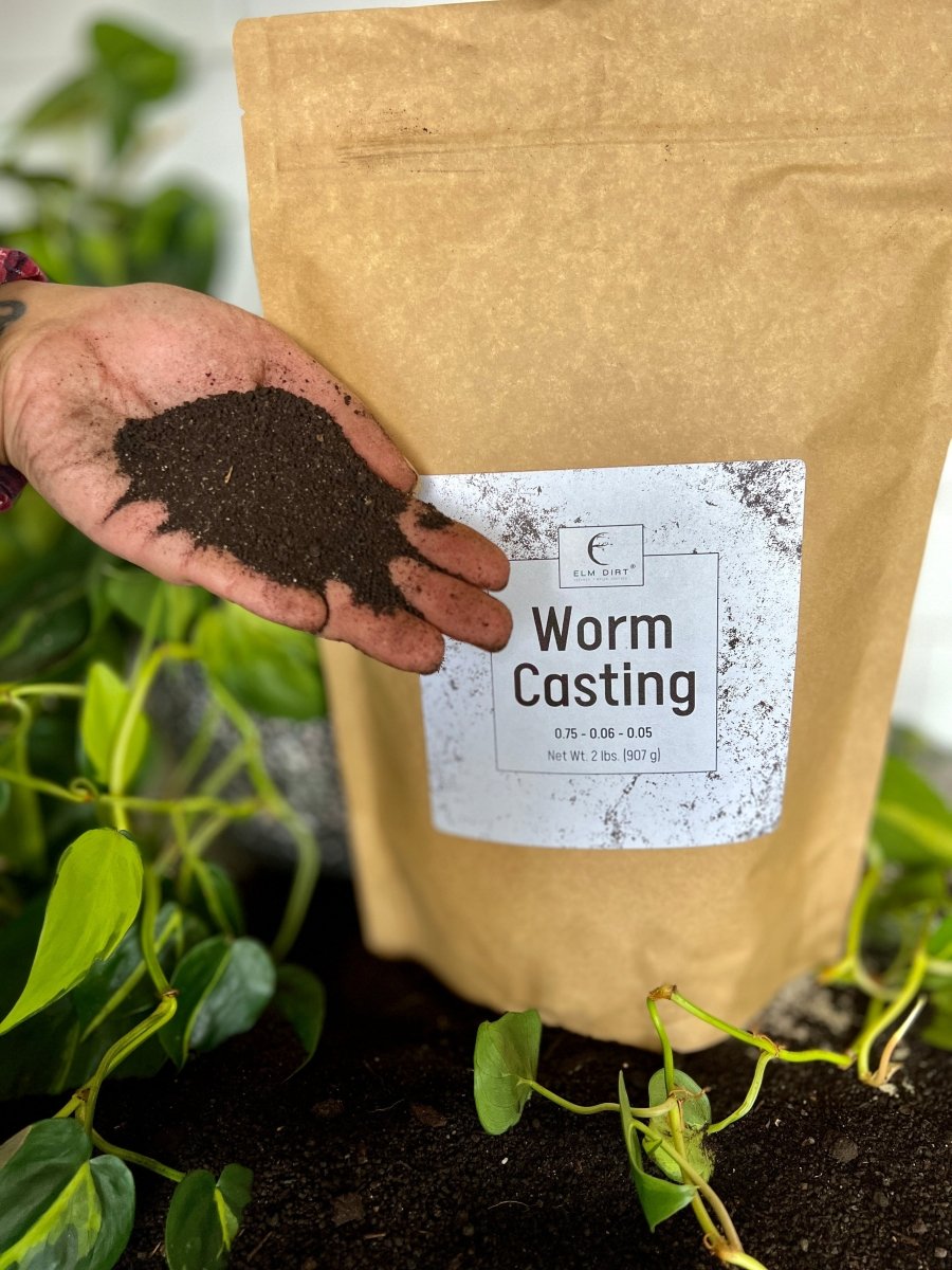  Premium Organic Worm Castings – Nutrient-Rich Soil Booster