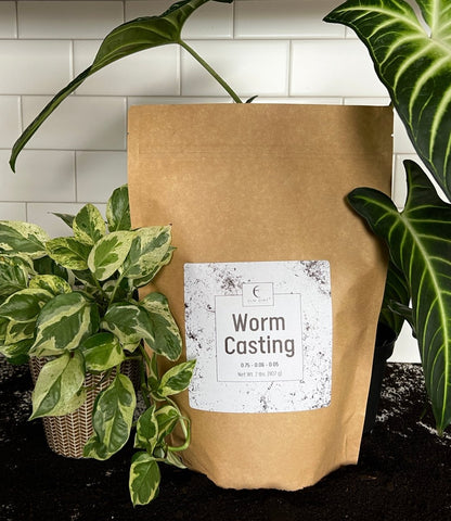  Premium Organic Worm Castings – Nutrient-Rich Soil Booster