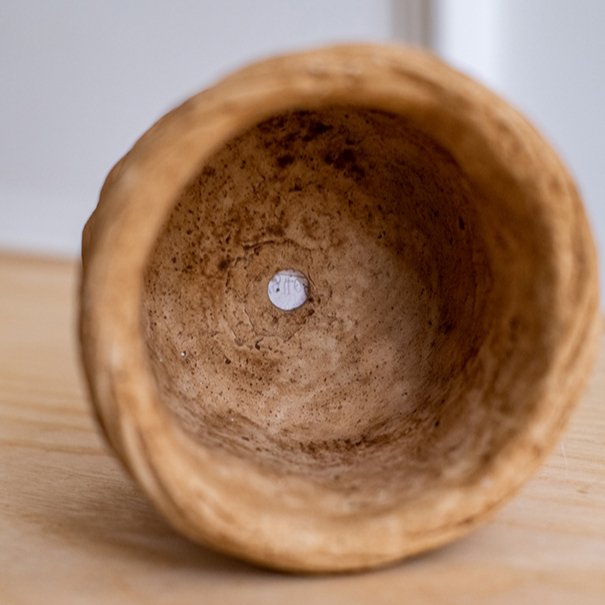  Woven Bamboo Styled Basket - Concrete - Various Sizes